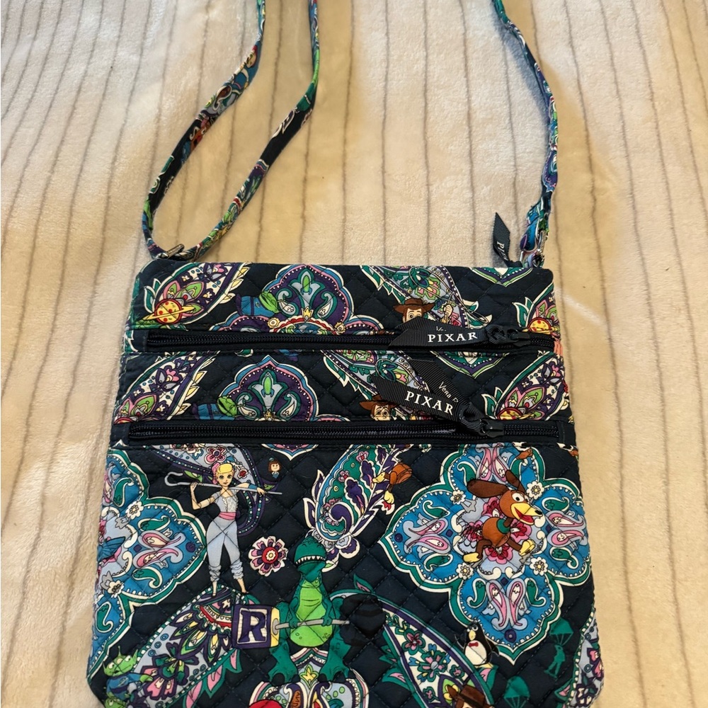 Vera Bradley Colorful Crossbody Bag with Adjustable Strap
